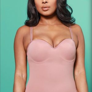 Swankaposh shapewear body suit -Mocha